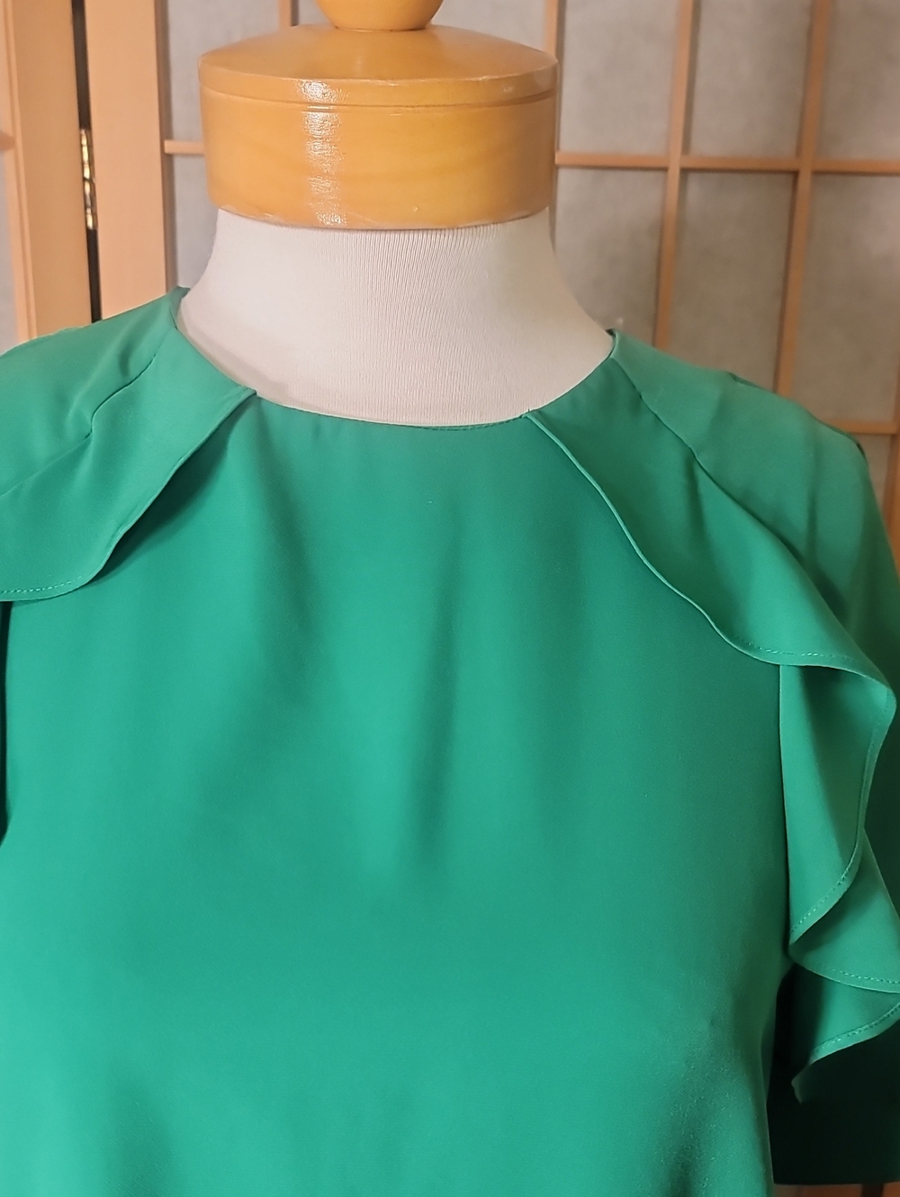 ZARA Ruffle Shift  Dress - Picture 4 of 7
